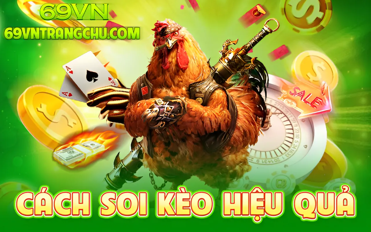 Cách soi kèo đá gà 69VN hiệu quả 