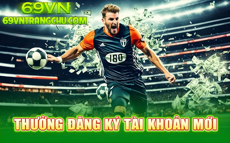 Thưởng đăng ký tài khoản mới – thưởng thể thao 69vn